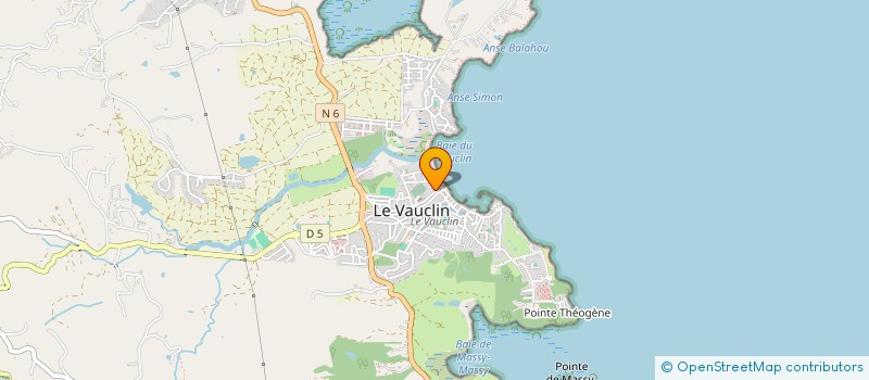 localisation de l'entreprise PERMANENCE SERVICES à LE VAUCLIN