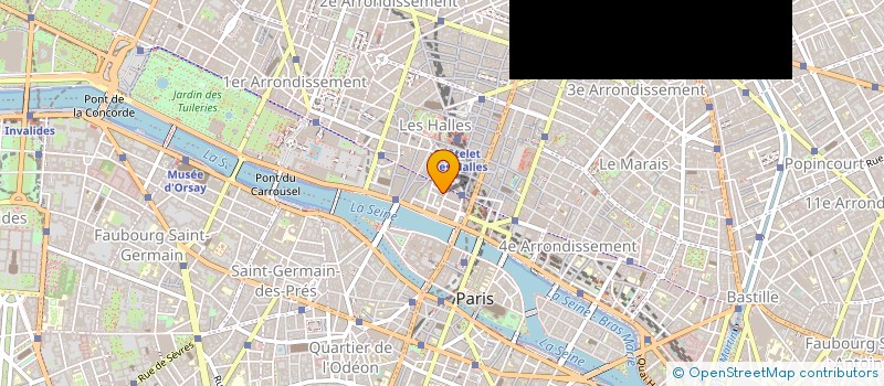 localisation de l'entreprise PERMANENT DISTRIBUTION à PARIS