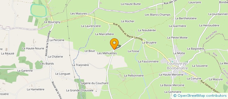 localisation de l'entreprise PERMANENT HOLIDAY  COULOUVRAY-BOISBENATRE