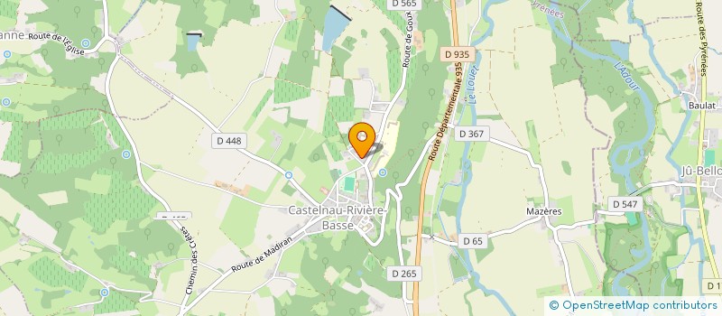localisation de l'entreprise PERMANOVA à LUTHENAY-UXELOUP