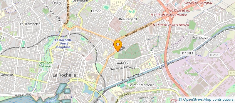 localisation de l'entreprise PERMASCOOL  LA ROCHELLE