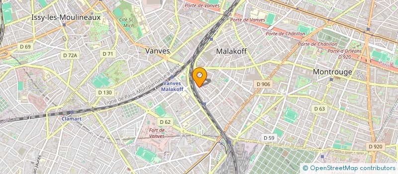 localisation de l'entreprise PERMATEK NOGENT  MALAKOFF