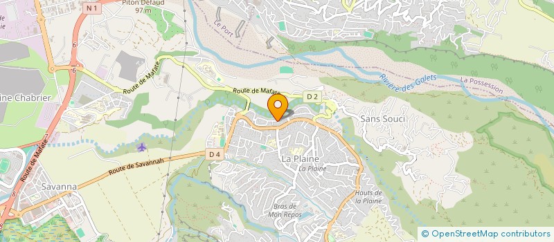 localisation de l'entreprise PERMAVANG'AIR à SAINT-PAUL