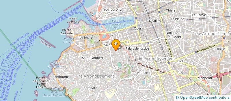 localisation de l'entreprise PERMEABLE  MARSEILLE