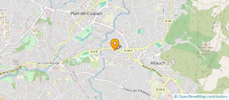 localisation de l'entreprise PERMER  ALLAUCH