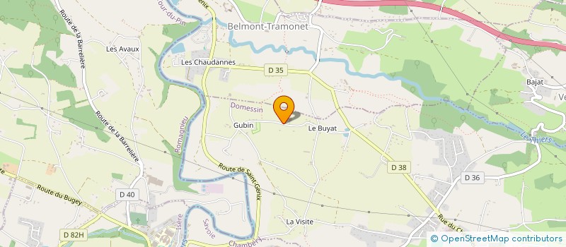 localisation de l'entreprise PERMESEL FRERES JEAN MARIE ET BERNARD à DOMESSIN