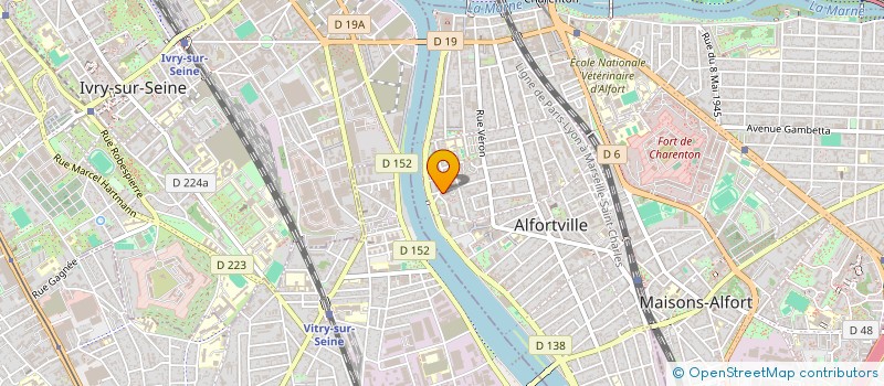 localisation de l'entreprise PERMETTRE ET FACILITER à ALFORTVILLE