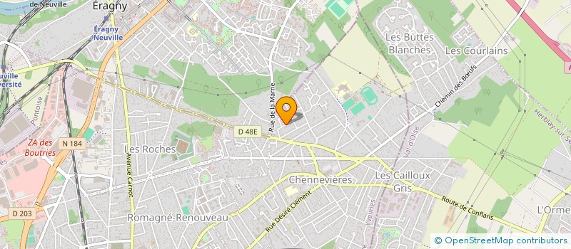 localisation de l'entreprise PERMHAVEN  BAZAINVILLE