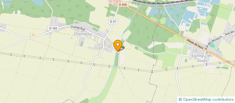 localisation de l'entreprise PERMI à CHAMPLAY
