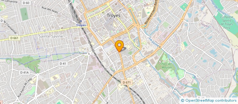 localisation de l'entreprise PERMIS ACADEMY  TROYES