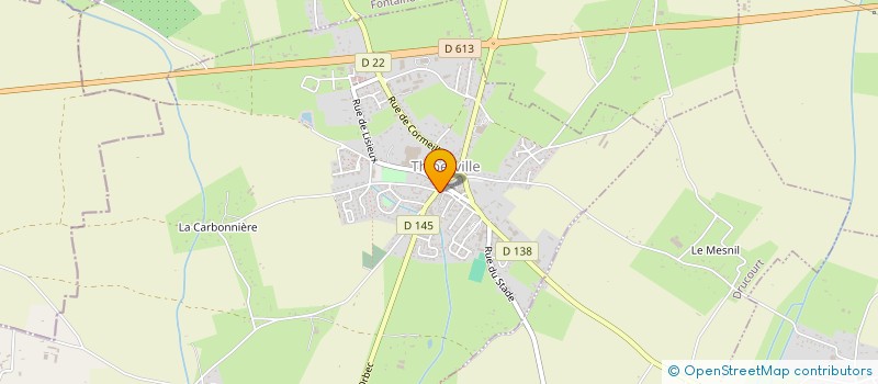 localisation de l'entreprise PERMIS AMC  THIBERVILLE