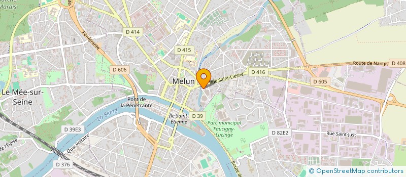 localisation de l'entreprise PERMIS-CENTER MELUN à MELUN