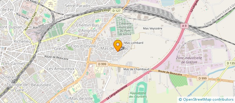 localisation de l'entreprise PERMIS DE SOURIRE  NIMES