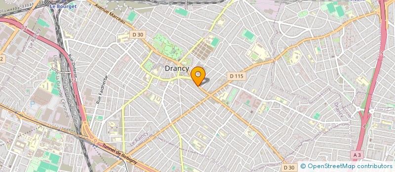 localisation de l'entreprise PERMIS DRANCY  DRANCY