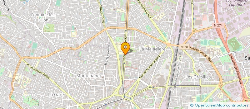 localisation de l'entreprise PERMIS EASY à DIJON