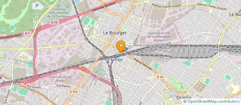 localisation de l'entreprise PERMIS EXPRESS à LE BOURGET