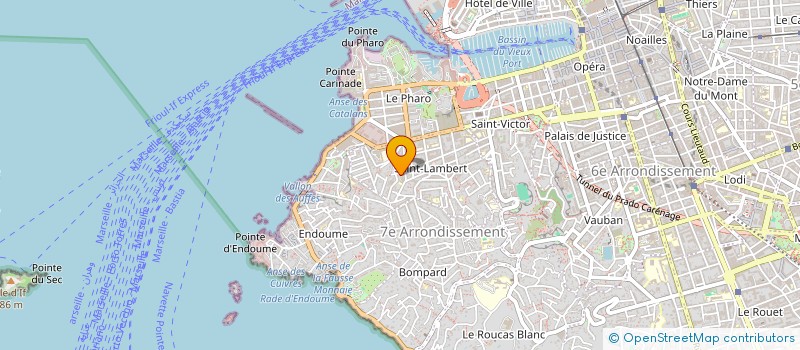 localisation de l'entreprise PERMIS FUTE à MARSEILLE