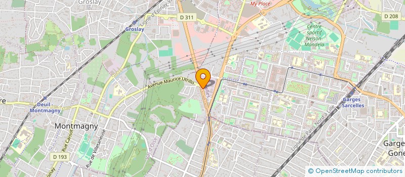 localisation de l'entreprise PERMIS MALIN à SARCELLES