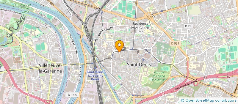 localisation de l'entreprise PERMIS PREMIUM  SAINT-DENIS