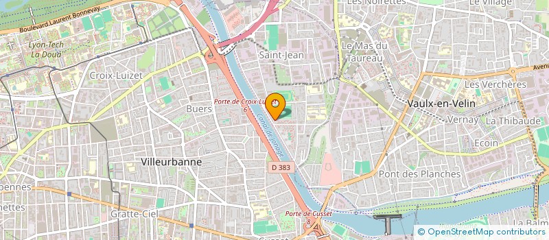 localisation de l'entreprise PERMIS RAPIDE  VILLEURBANNE