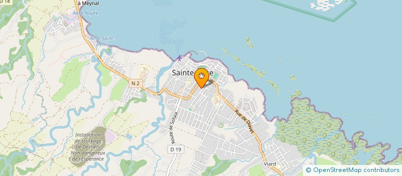 localisation de l'entreprise PERMIS TAC O TAC  SAINTE-ROSE