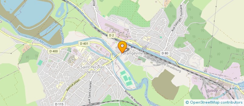 localisation de l'entreprise PERMIS VARANGEVILLE  VARANGEVILLE