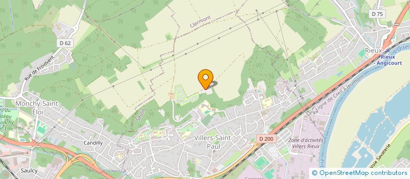 localisation de l'entreprise PERMIT'SERVICES INTERNATIONAL  VILLERS-SAINT-PAUL