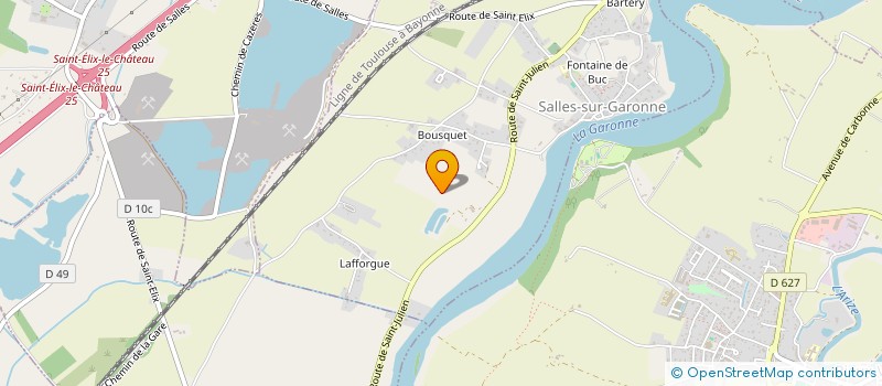 localisation de l'entreprise PERMOI  PEYSSIES