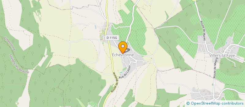 localisation de l'entreprise PERNAND-PASSIONNEMENT  PERNAND-VERGELESSES