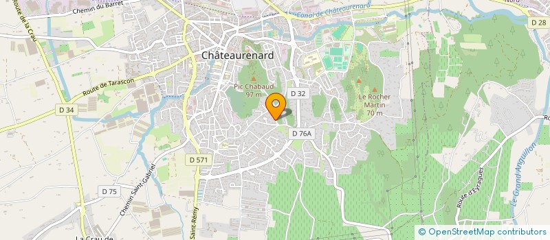 localisation de l'entreprise PERNELLE à CHATEAURENARD