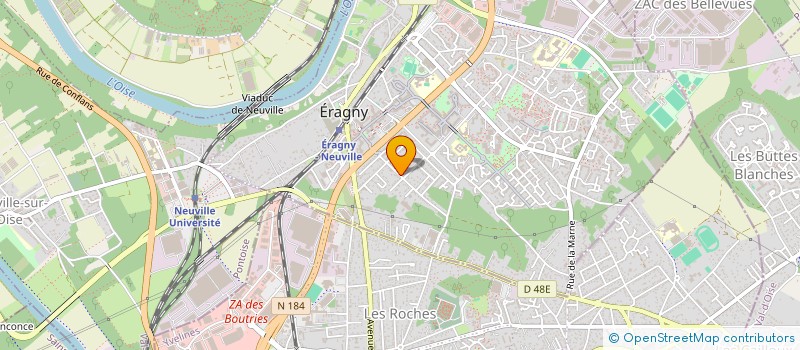 localisation de l'entreprise PERNELLI  ERAGNY