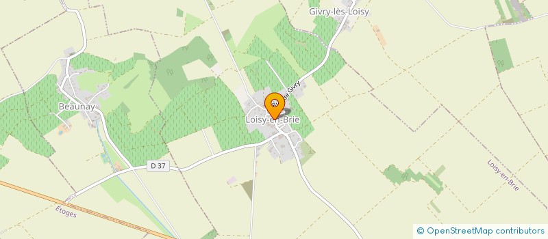 localisation de l'entreprise PERNET LUCIEN INDIVISION  LOISY-EN-BRIE