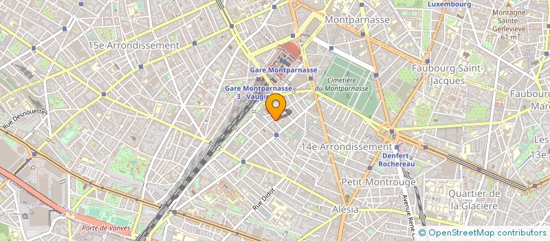 localisation de l'entreprise PERNETY99  PARIS