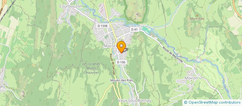 localisation de l'entreprise PERNIN MENUISERIES à SAINT-MAUR