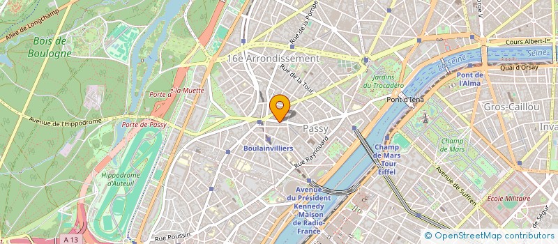 localisation de l'entreprise PEROMAS  PARIS