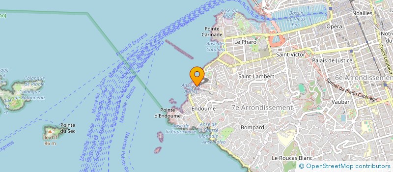 localisation de l'entreprise PERON à MARSEILLE
