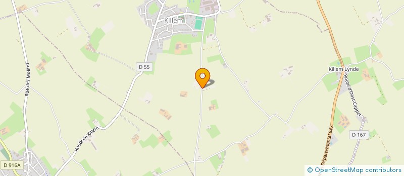 localisation de l'entreprise PERON  TREGUENNEC