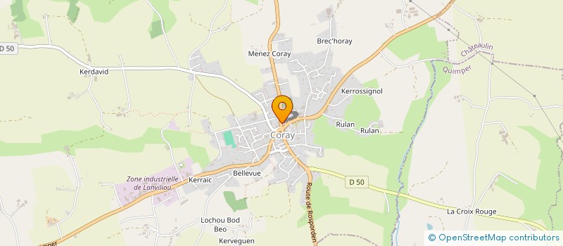 localisation de l'entreprise PERON JEAN ET MARIE  CORAY