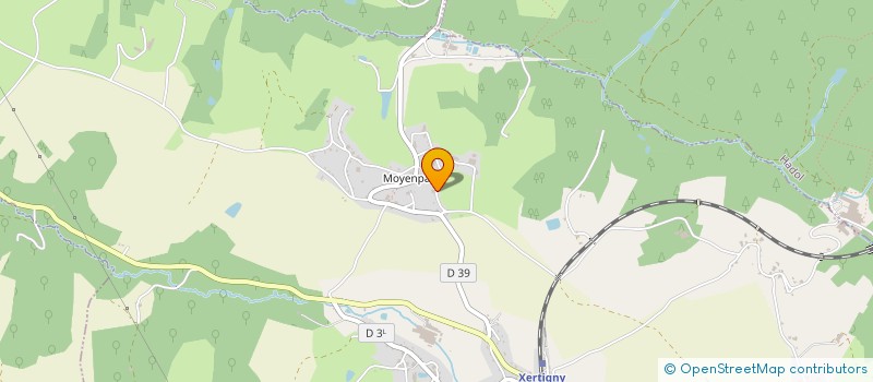 localisation de l'entreprise PERONA  XERTIGNY