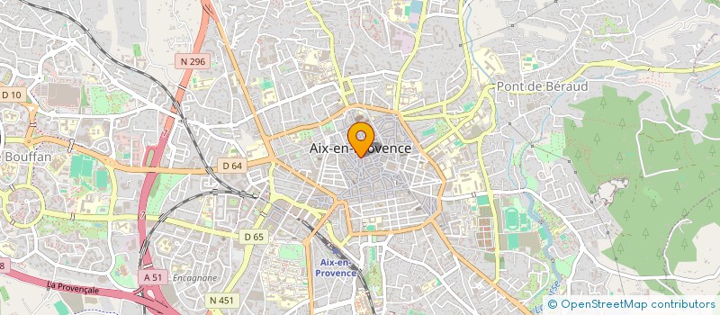 localisation de l'entreprise PERONI à AIX-EN-PROVENCE