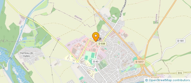 localisation de l'entreprise PERONNE PV à PERONNE