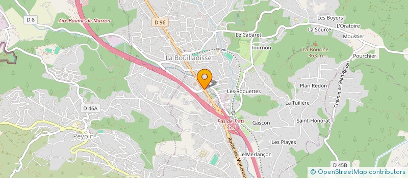 localisation de l'entreprise PEROTTINO IMMOBILIER  LA DESTROUSSE