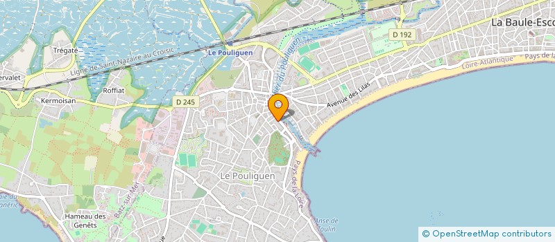 localisation de l'entreprise PEROU  LE POULIGUEN