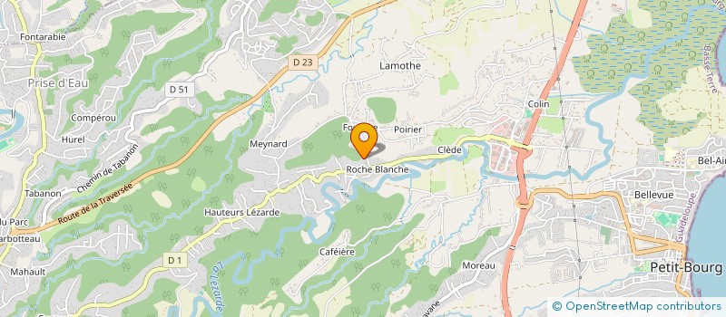 localisation de l'entreprise PEROU PIZZA à PETIT-BOURG