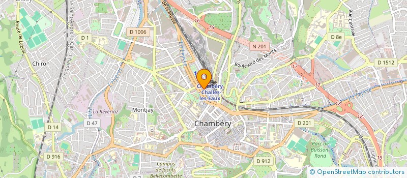 localisation de l'entreprise PERPATR  CHAMBERY