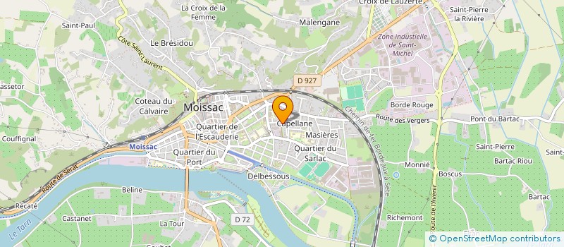 localisation de l'entreprise PERPETE  MONTAUBAN