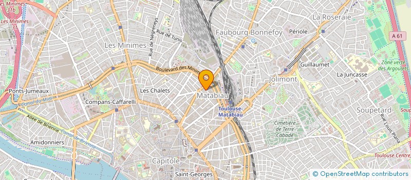 localisation de l'entreprise PERPETE à TOULOUSE