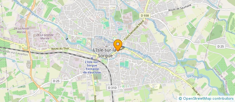 localisation de l'entreprise PERPETUAL SPRING IMMOBILIER à L'ISLE-SUR-LA-SORGUE