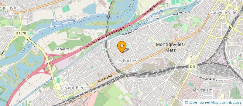 localisation de l'entreprise PERPETUO à MONTIGNY-LES-METZ