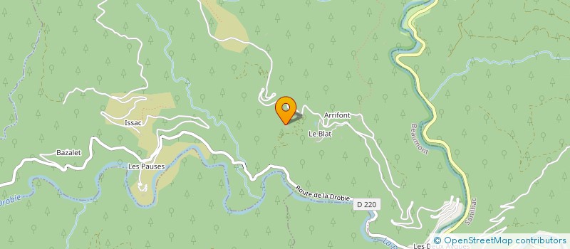 localisation de l'entreprise PERPICA  LAURAC-EN-VIVARAIS